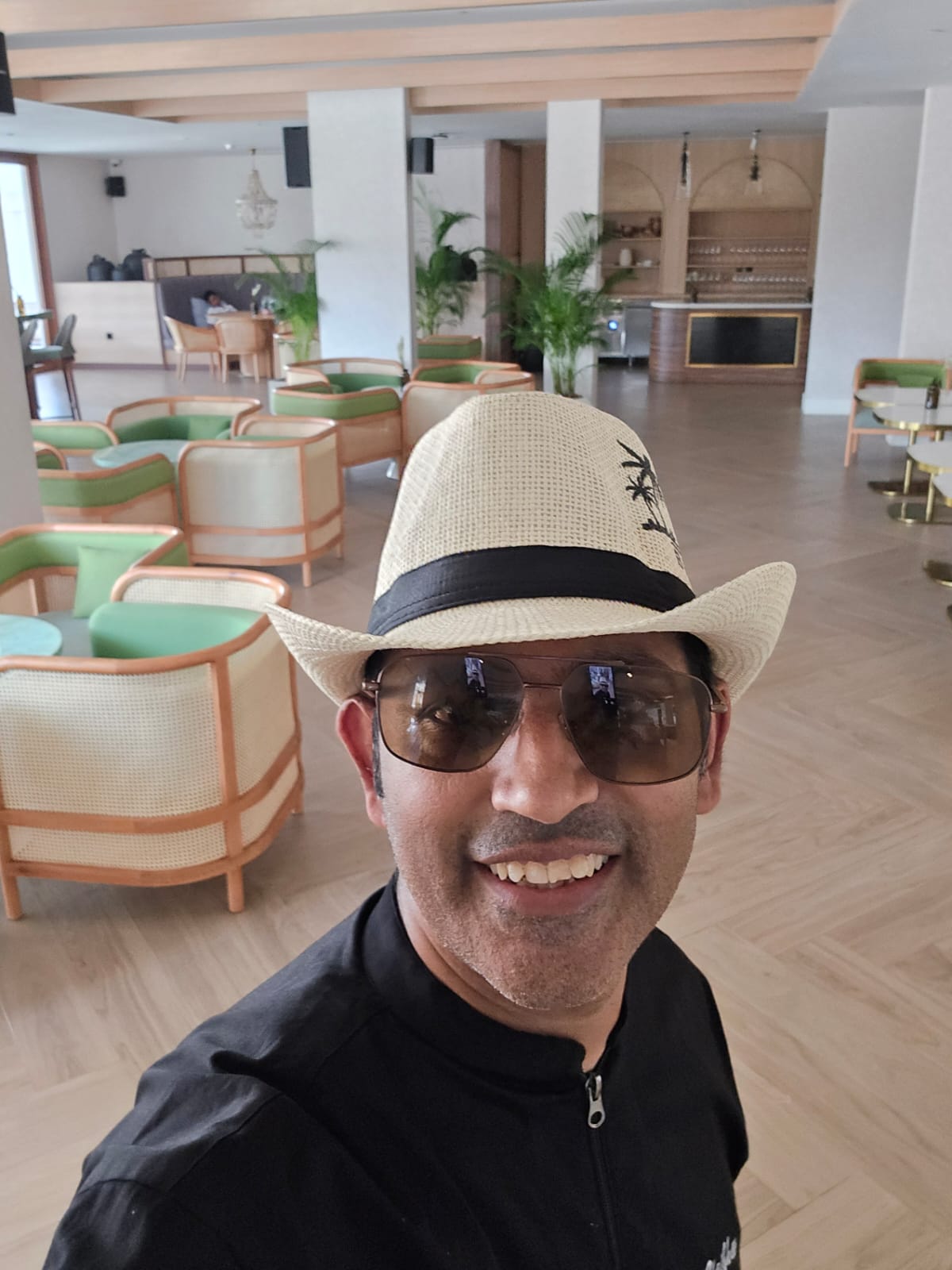 Chef Vaibhav celebrating